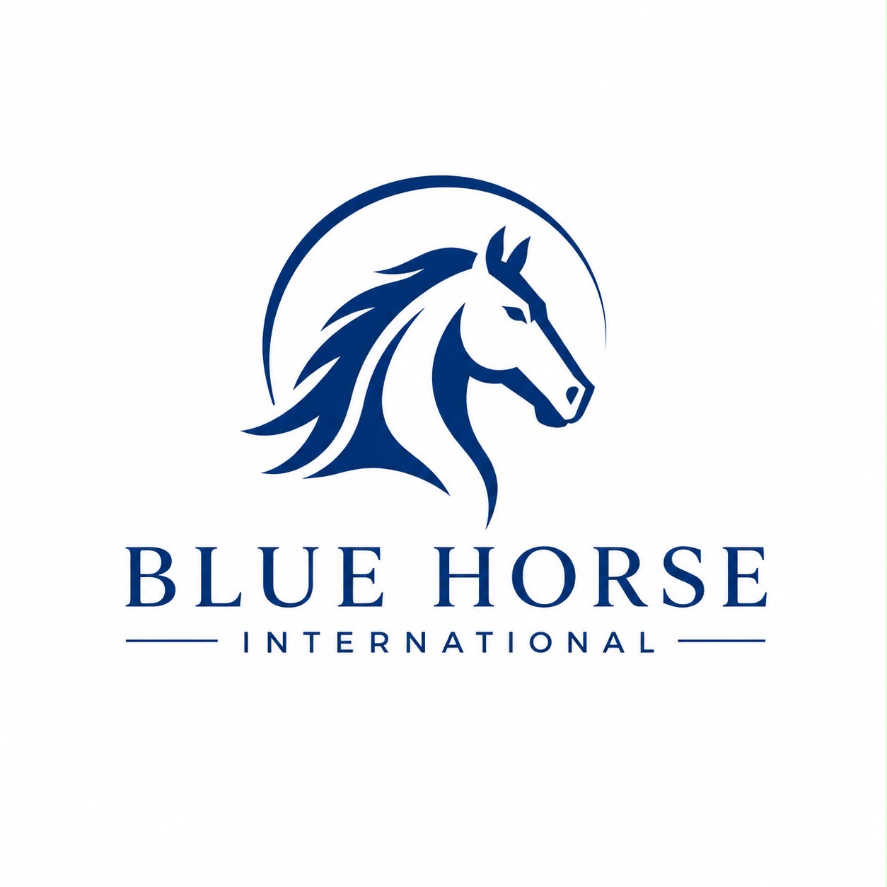 Blue Horse International logo